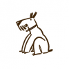 Hond Illustratie van een hond